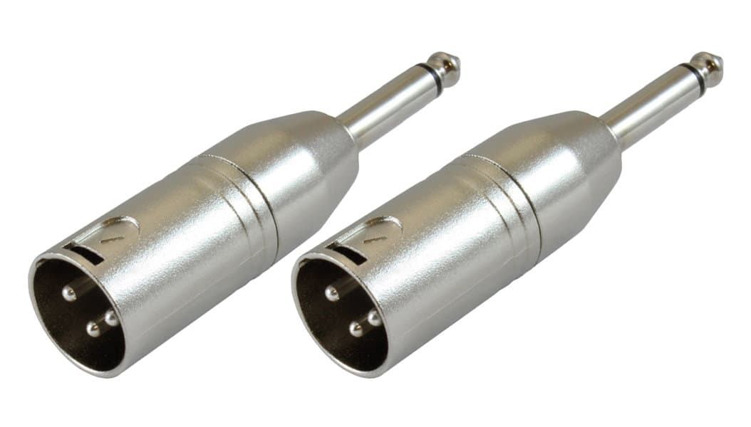 XLR M/Jack 6.3 adapters mm mono - Ridem RDM CN 5