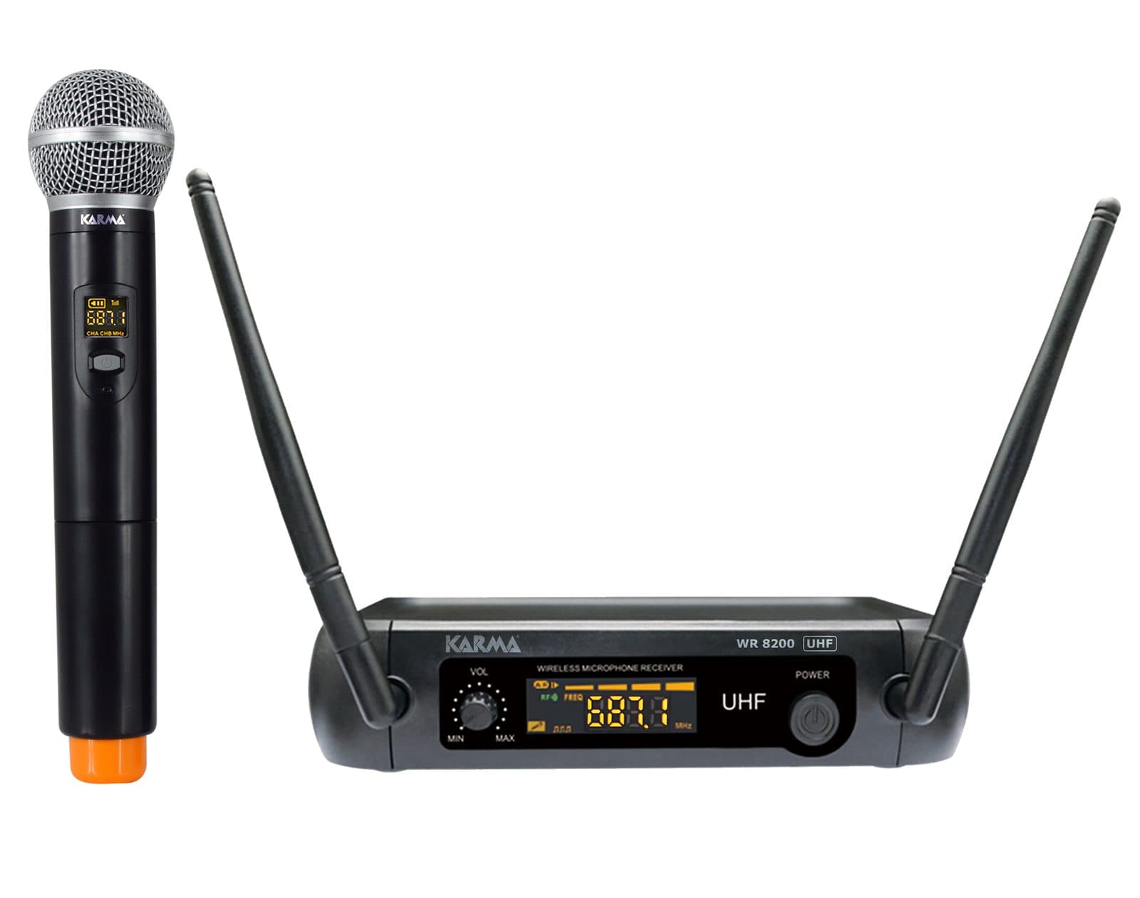 Radiomicrofono palmare UHF - Karma SET 8200