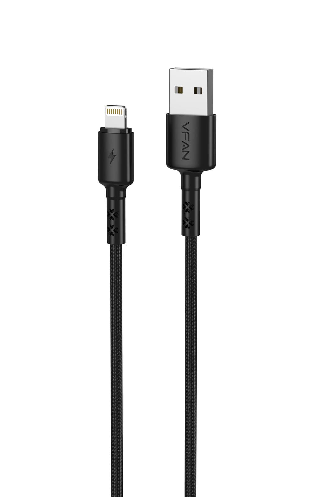 Ultra-resistant Lighting Cable Black - Vipfan X 02 LTB